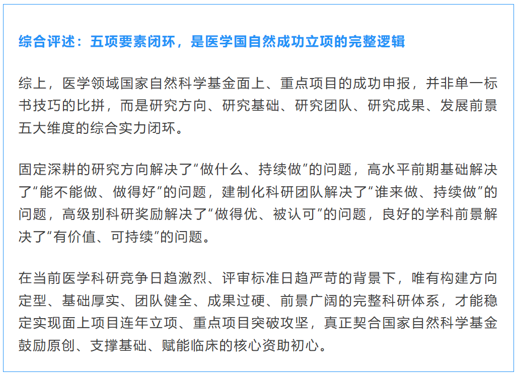 团队冲击国自然必备五大硬核条件 | 发光笔谈